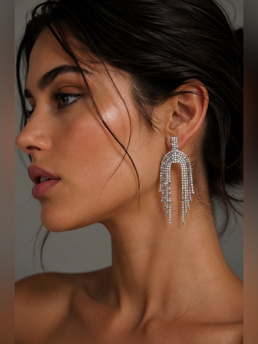 NWOT Cära Gold Tone Statement Drop Single Earring